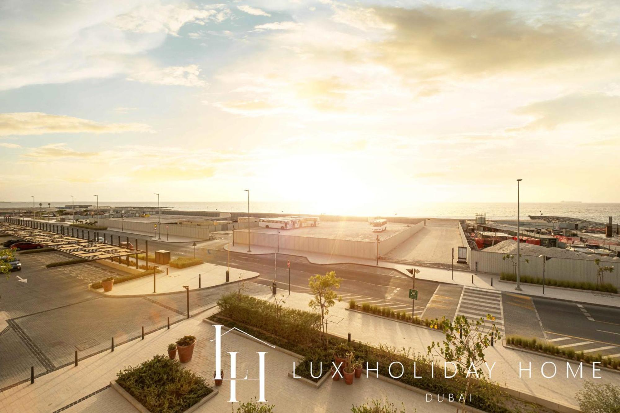 Lux - The La Mer Sea View Suite 3 Dubai Exteriör bild