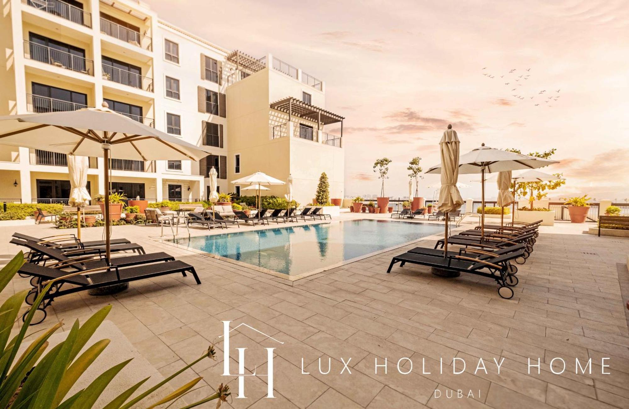 Lux - The La Mer Sea View Suite 3 Dubai Exteriör bild