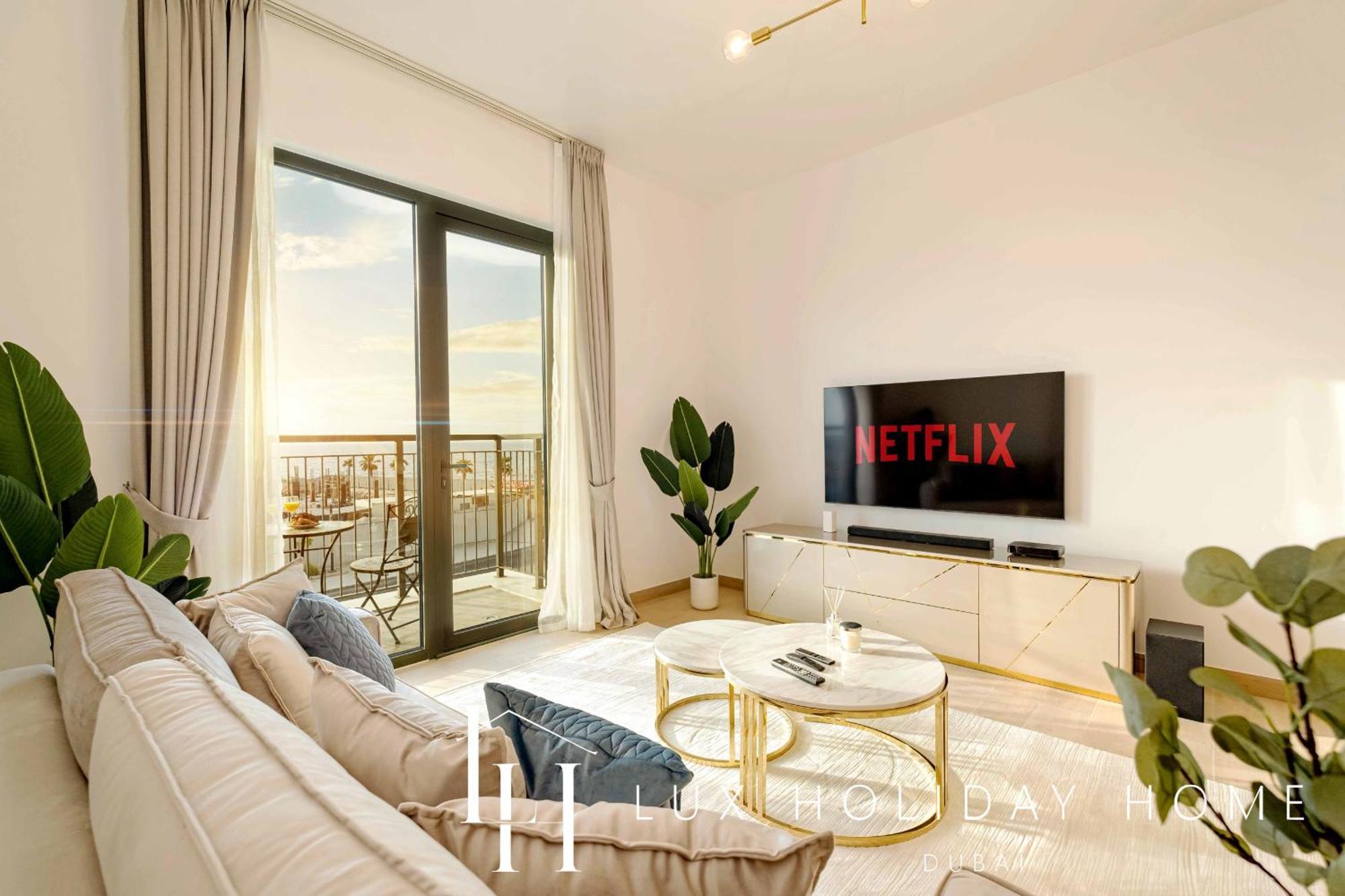 Lux - The La Mer Sea View Suite 3 Dubai Exteriör bild